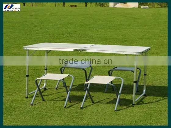 Cheap Hot Sale Square Aluminum Folding Picini Table