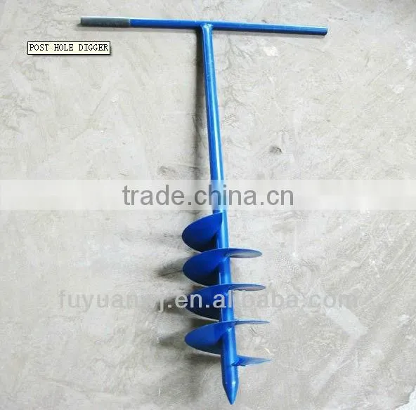 galvanized or PVC coated carbon steel earth pole anchor