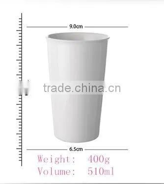 White customerize logo mugs