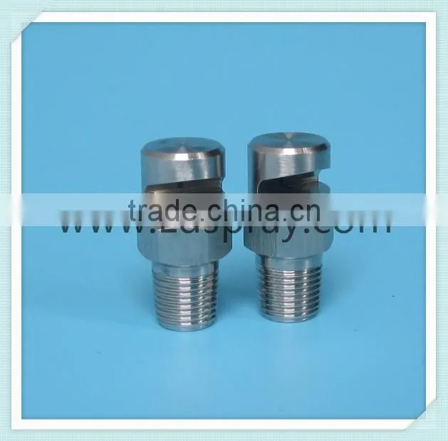 Stainless steel or brass flood jet spray water nozzle