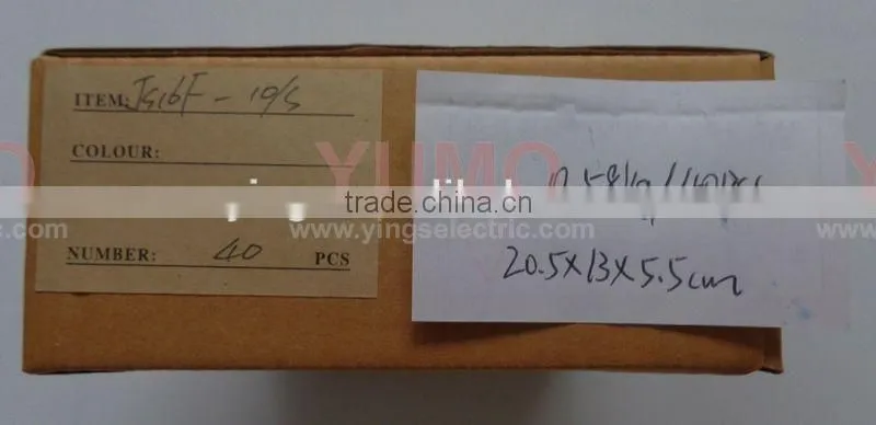 JS16F-10/S LED stainless steel push button switch