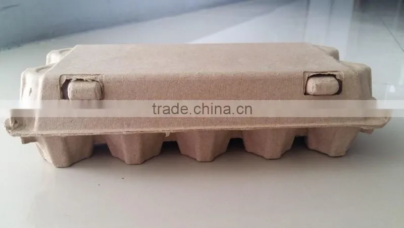 Square pulp egg tray in Chinese standred for sale