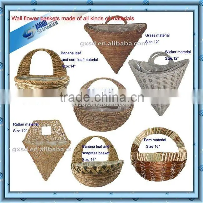 Garden hang plant container 12" Cone shaped Hanging flower pot