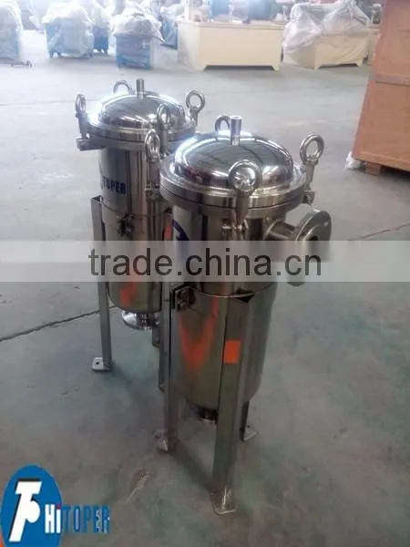 Stainless steel bag filter for oil clarify, edible oil bag filter for sale