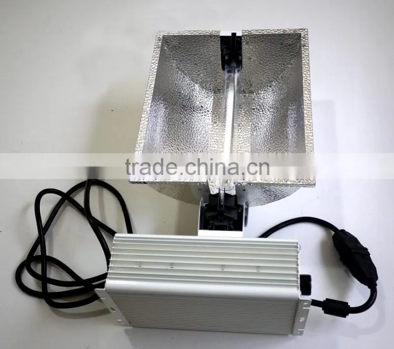 Hydroponics 1000w 240v/277v double ended DE grow light reflector, 1000w double ended lighting fixture
