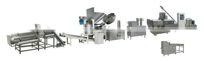 Nourishing between-meal nibbles dough processing production line