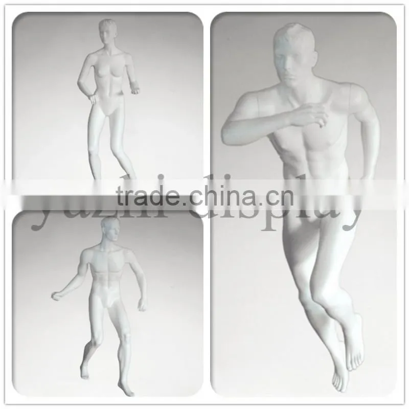 sports mannequin outdoor running mannequin