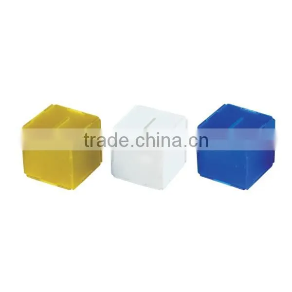 Custom plastic money box