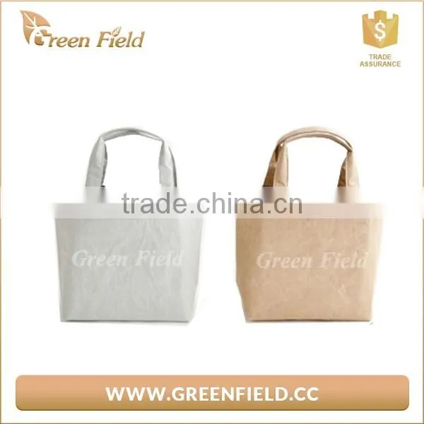 Washable handbag kraft paper shopping bag