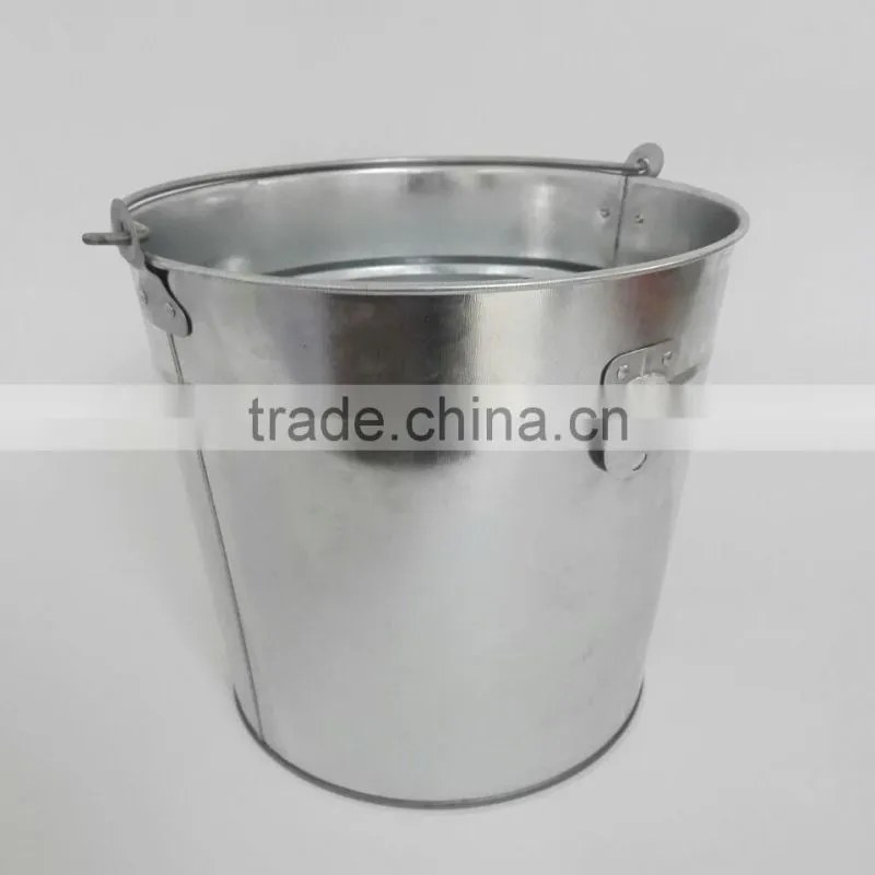 Cerveza Beer Galvanised Bucket Drinks Party Champagne Wine Beer Cool Ice Bucket with Opener