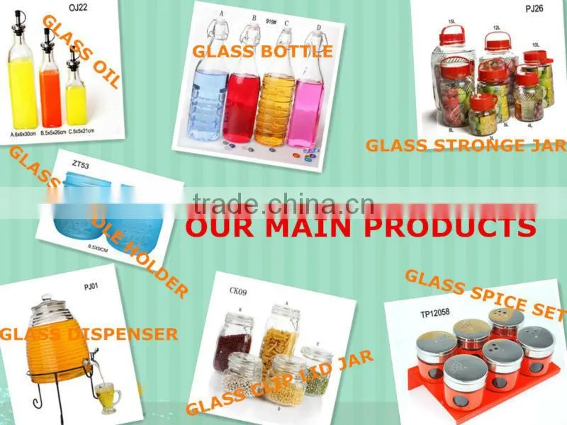 glass beverage vintage dispenser grain dispenser kilar jar