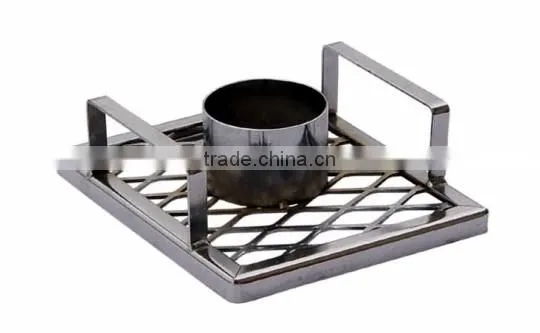 Stainless steel BBQ beer can double chicken cooker with high quality