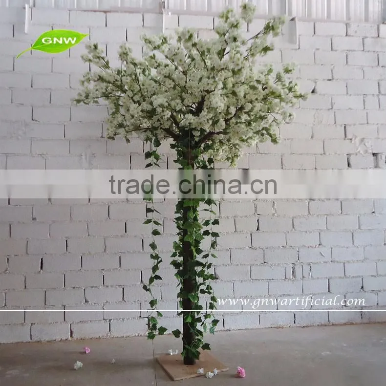 GNW BLS1605005 Artificial Solar Cherry Blossom Tree For Indoor Wedding Decoration