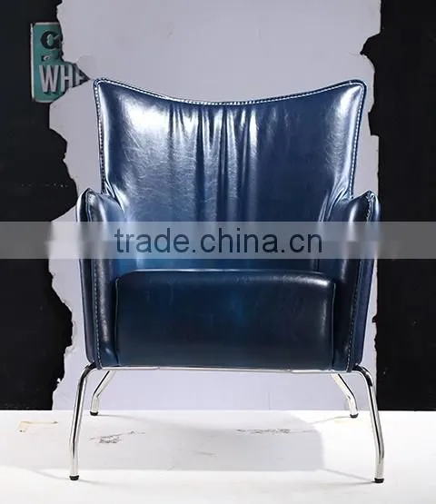 YY008 2016 Latest Modern single Chair Leisure Chair With Strong Aluminum Foot