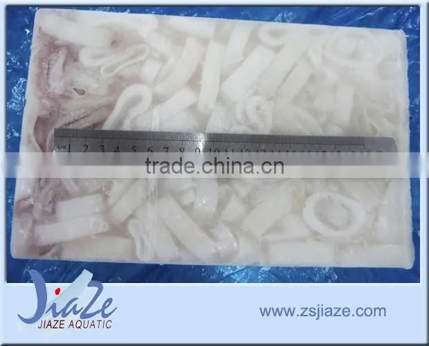 cutting baby squid T+T loligo chinensis/loligo japonica