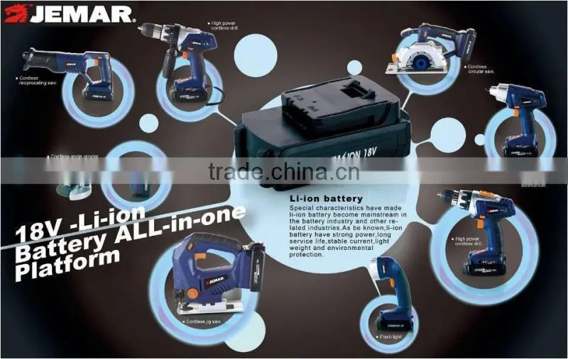 JAG01 18V Li-ion CORDLESS ANGLE GRINDER
