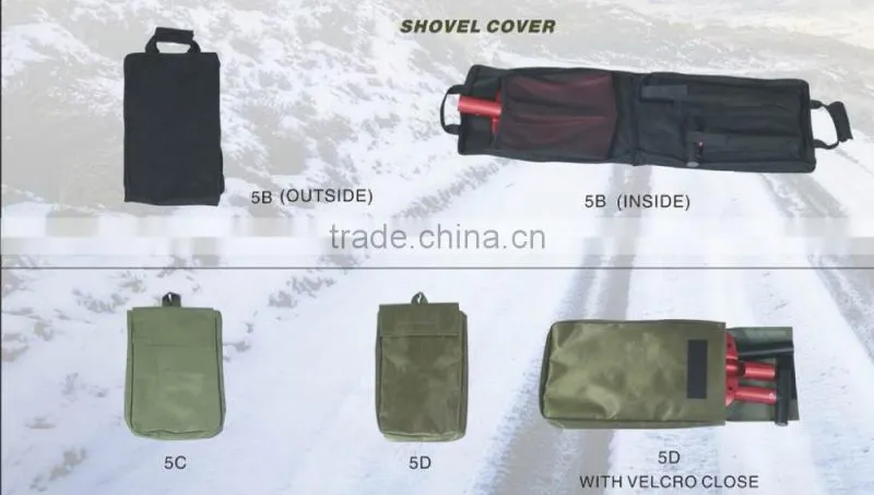 hot sale best T shape handle aluminum head folding snow shovel fordenr camping and garden