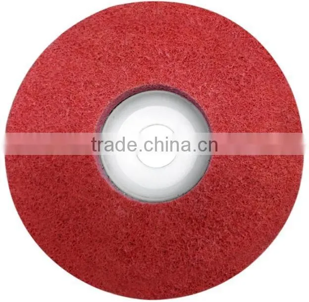 For Stainless Steel Polishing Nylon Non woven Wheels