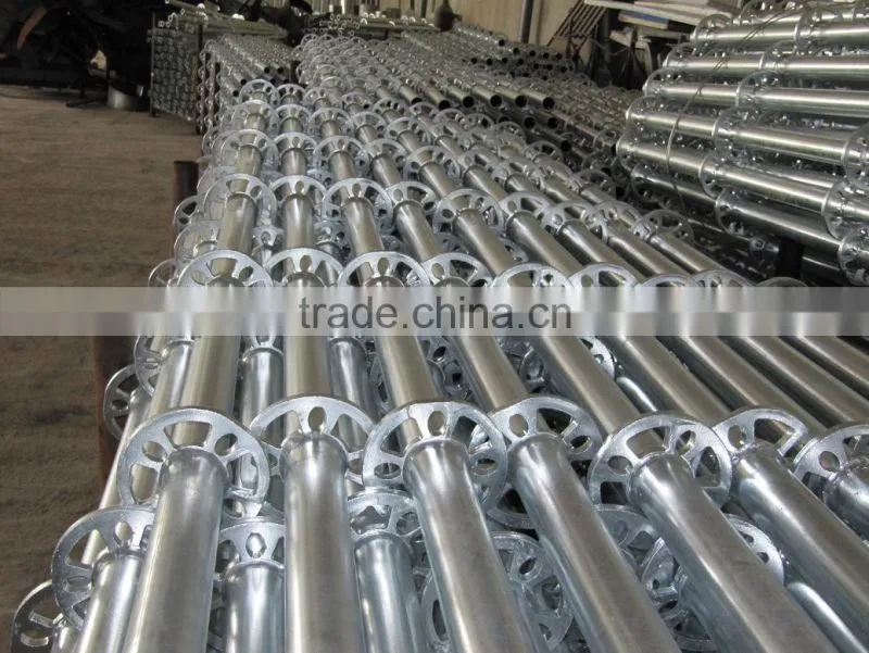 Ringlock scaffolding Leger End and Round ring
