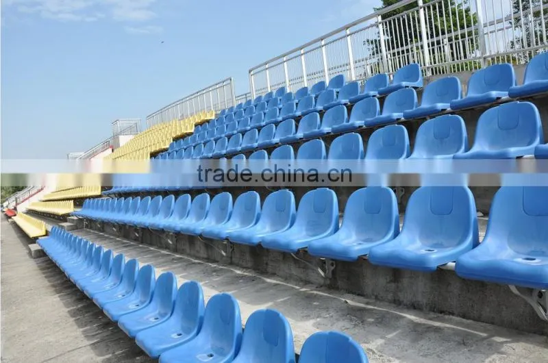 Colorful plastic football stadium seat , ZS-ZKBB-L