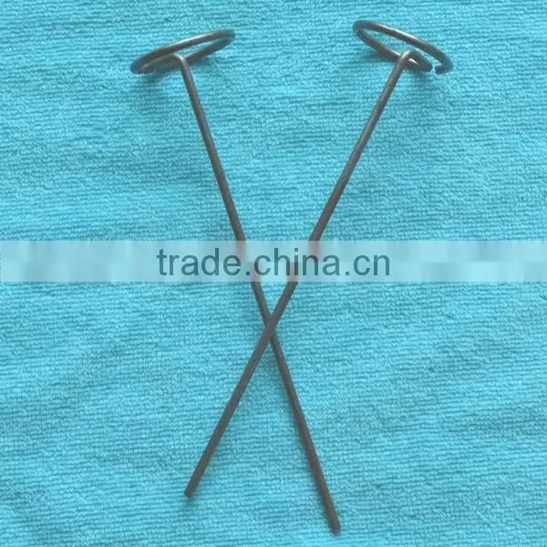 Fabric pins sod staples