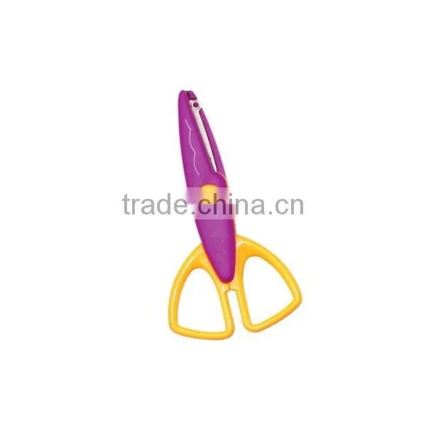 B6017 Children DIY Scissors Premium Stainless Steel Kids Scissors