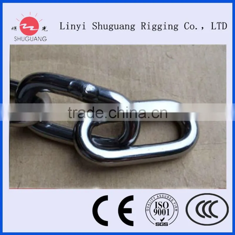 linyi top quality low price G80 lifting chain black paint