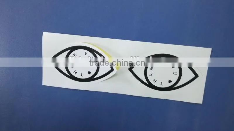 UV coated Waterproof Outdoor Vinyl sticker die cut