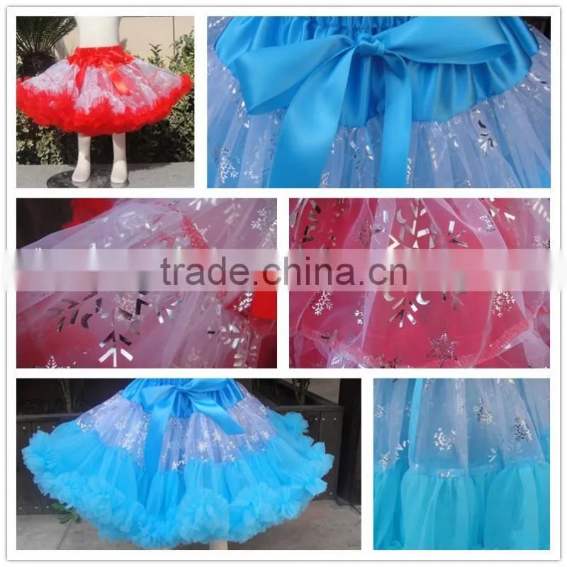 Wholesale Custom Ribbon Tutu Pettiskirt For Girls Kids Party Dresses