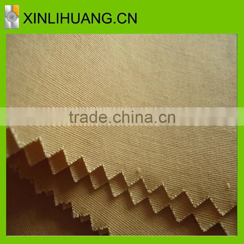 Plain Dyed 95% Cotton 5% Elastane Woven Fabric