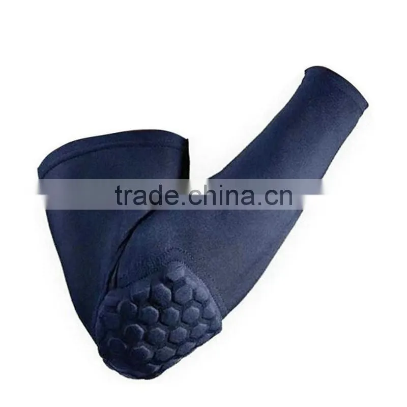 Paded arm sleeve elbow support protective pad