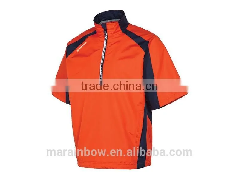 Fantastic new designer short sleeve 1/4 zipper golf pullover with various colors and size on sale