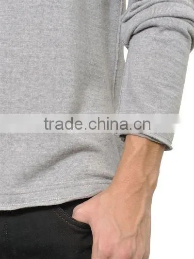 Men pullover 2014 models sweaters for men half cardigan