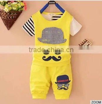 Wholesale cloth boy set sweet child cloth