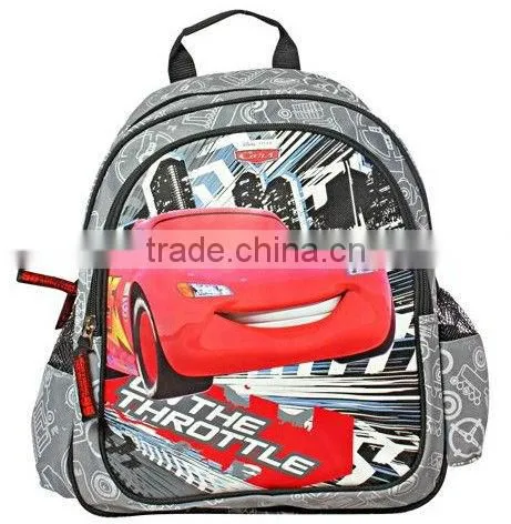 Kids Cartoon Pixar Cars School Bag