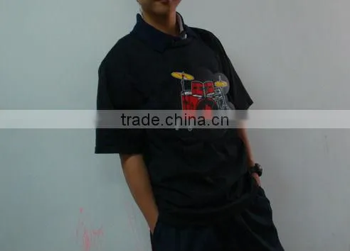 2013 Newest Style Fashionable Playable Electronic Drum Kit T Shirt