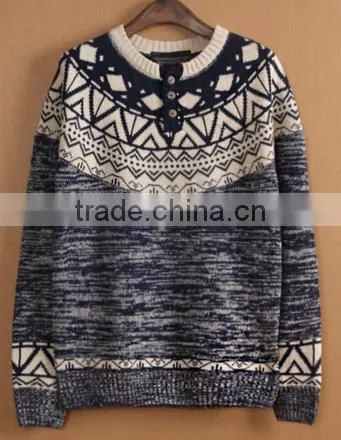 2014 hot sell wholesale high quality long sleeve knitwear pullover