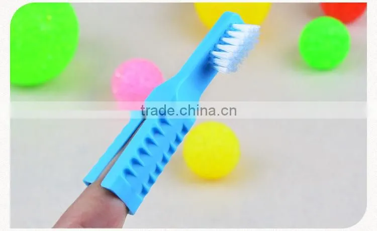 R1956H new fashion 3 heads dog tooth brush