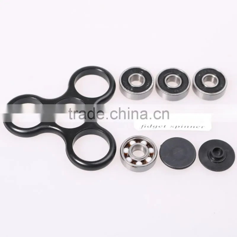 Tri-Spinner Fidget Toy Plastic EDC Hand Spinner For Autism and ADHD