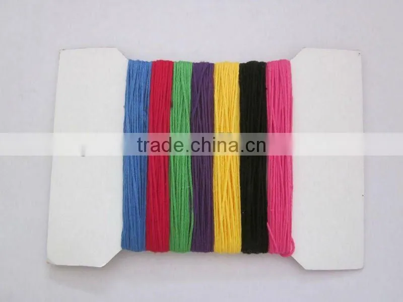100% cotton thread for embroidery