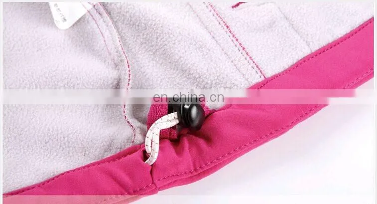 OEM design high quality women's softshell jacket
