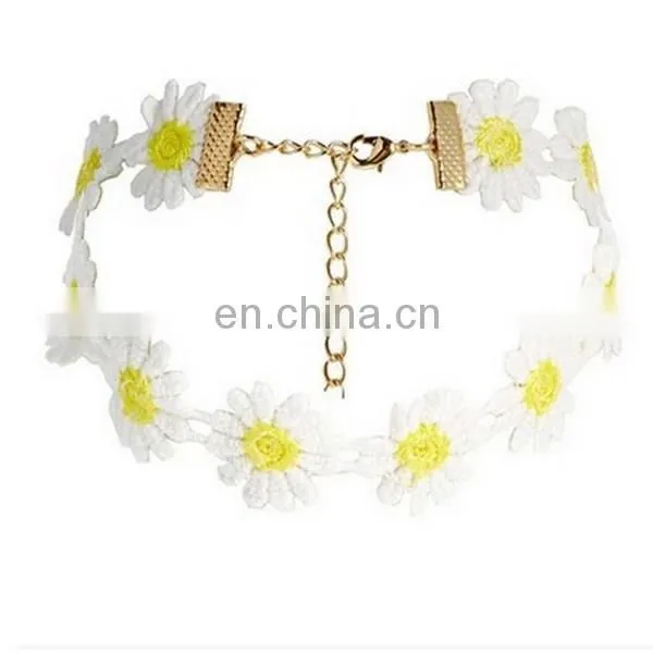 Bohemia Sunflower hair accessories handmaded flexible hair band