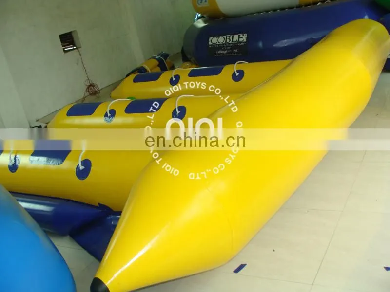 Commercial inflatable wate banana boat inflatable fly fish water sports games