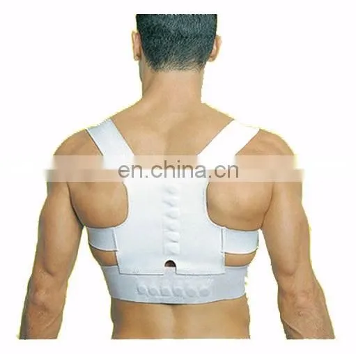 Medical Back Brace Corset Back Orthopedic Posture Correction Shoulder Magnetic Upper Back Pain Relief Health Belt