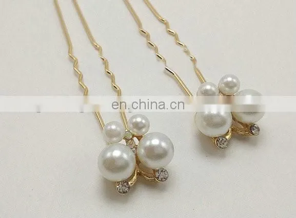Wedding Headpiece Rhinestone U shaped Hair Pins