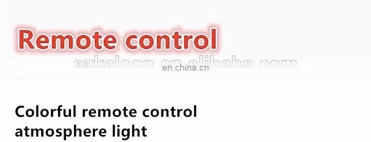 Car styling Wireless Remote/Music/Voice Control Interior Floor Foot Decoration Light Cigarette LED Atmosphere RGB