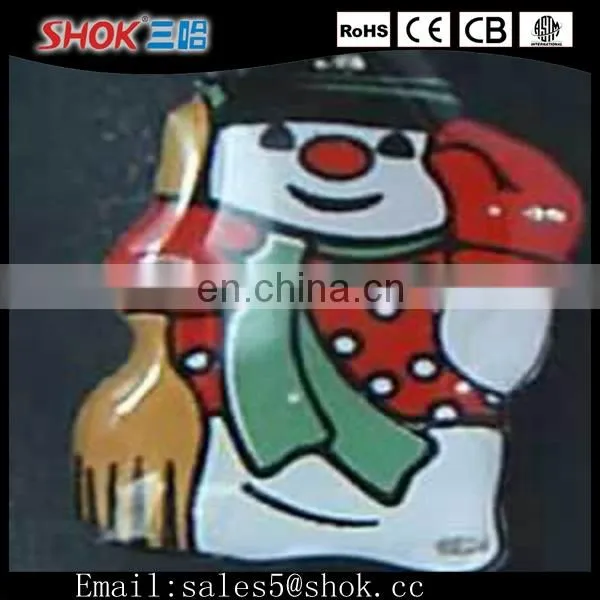 2015 New Novelty Different Design&Shape LED Display Badge/Cheap Custom Badge For Christmas Celebration