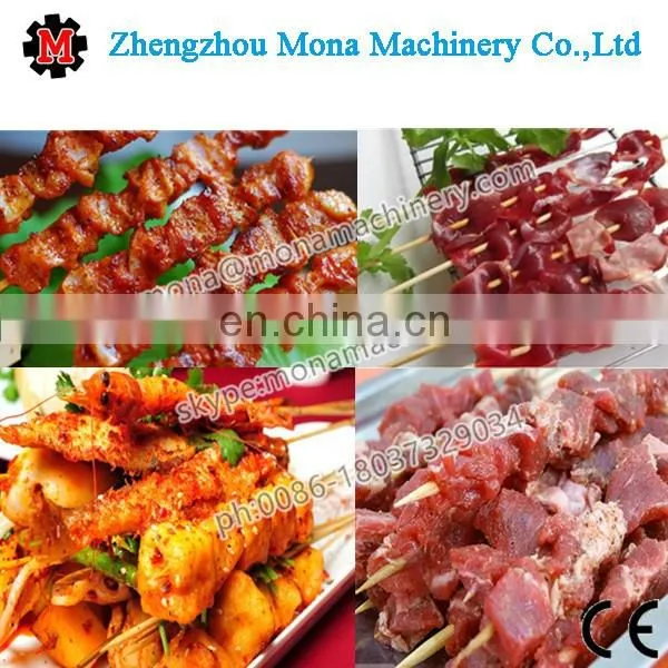 Manual type meat skewer machine / making machine skewer meat / satay skewer machine