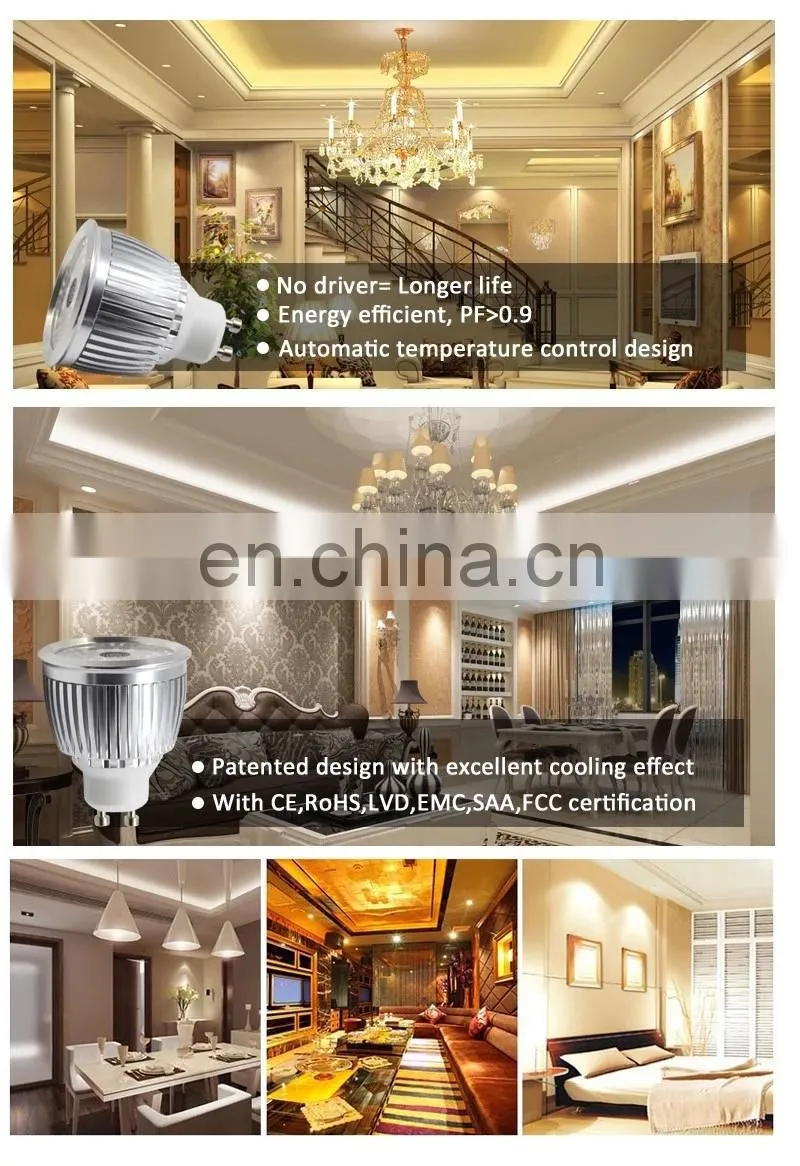 BRIMAX 6W GU10 led spotlight 10pack
