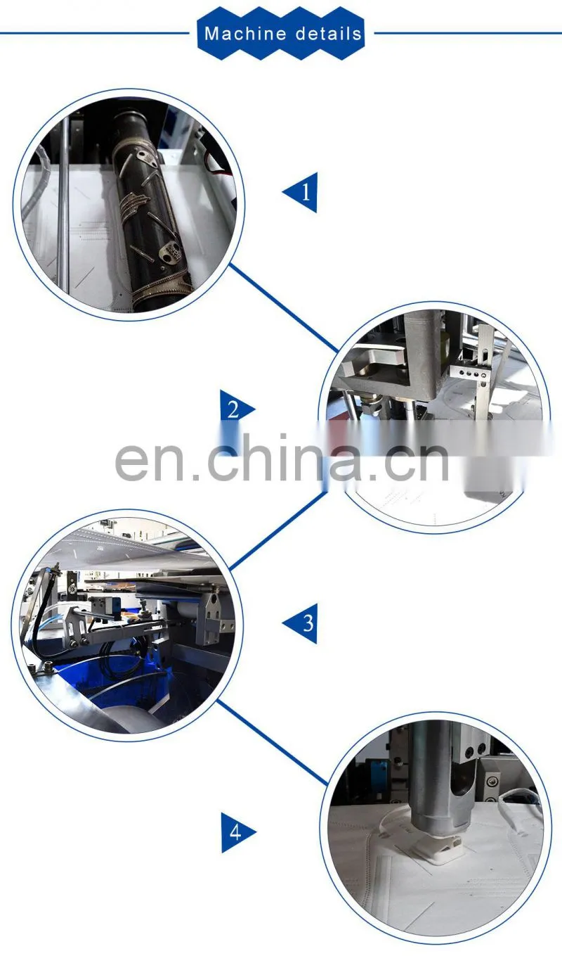 Disposable Dustproof Regular Anti Fog Folded Face Respirator Making Machine